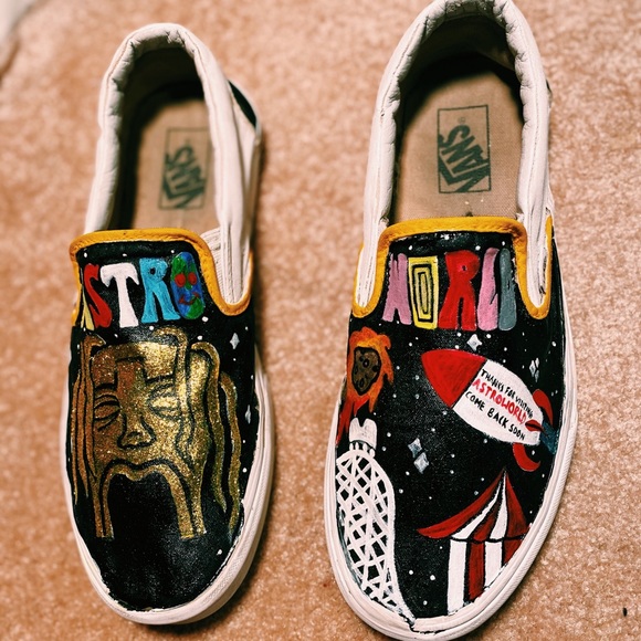 astroworld custom shoes